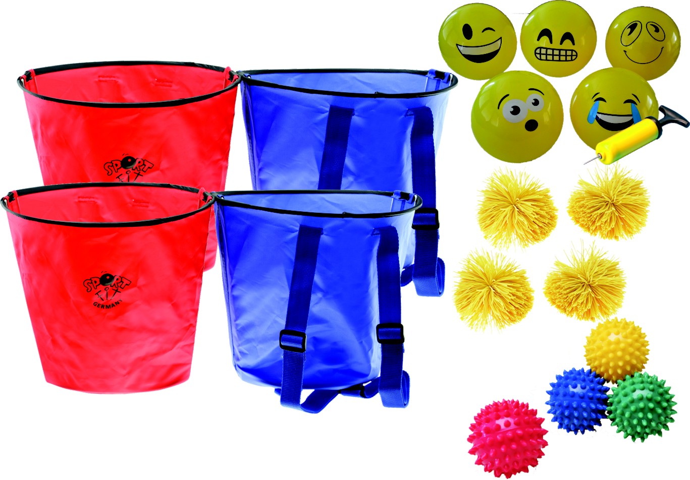 Ruck-Ball Set mit Bällen