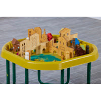 Trenneinsätze Vulkan / Stadt  für Recycling-Wanne 2er Set