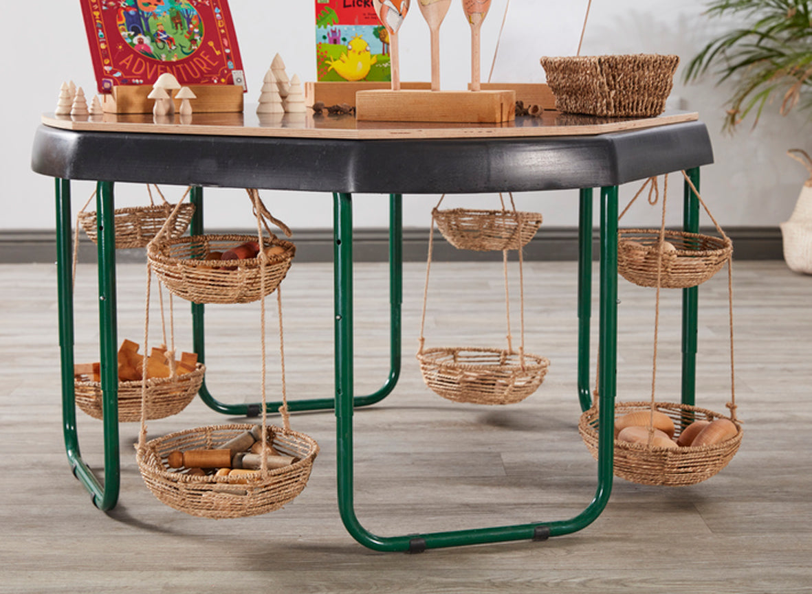 Metallständer für Recycling-Wanne Groß Ø 98 cm, höhenverstellbar in 4 Stufen