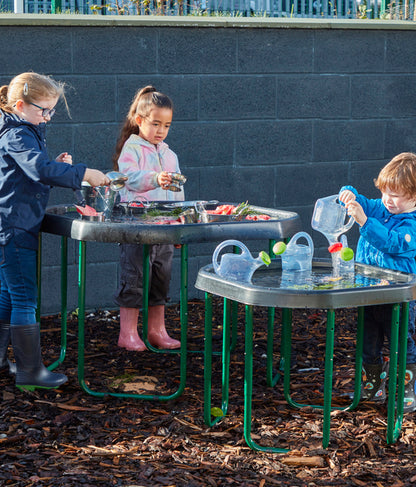 Metallständer für Recycling-Wanne Groß Ø 98 cm, höhenverstellbar in 4 Stufen