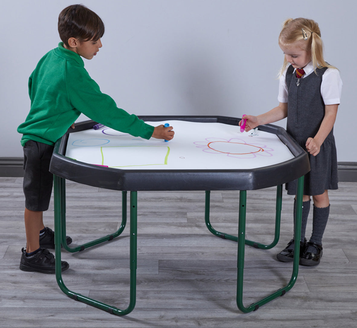 Recycling-Wanne Schwarz Groß Ø 98 cm