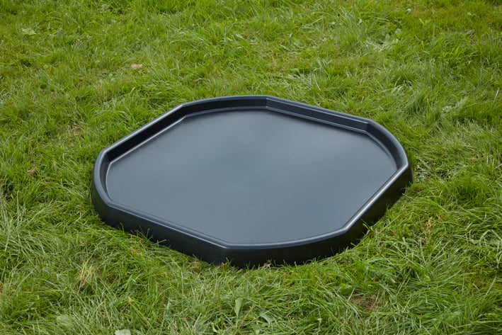 Recycling-Wanne Schwarz Groß Ø 98 cm