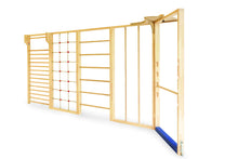 Ensemble mural multi-gym 5 pièces