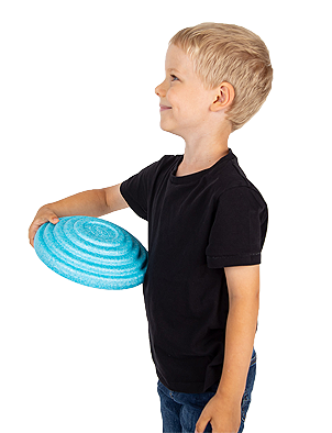 Galets empilables en EPP, disponibles en deux tailles (Ø 21 et Ø 31 cm) et en 6 couleurs. 