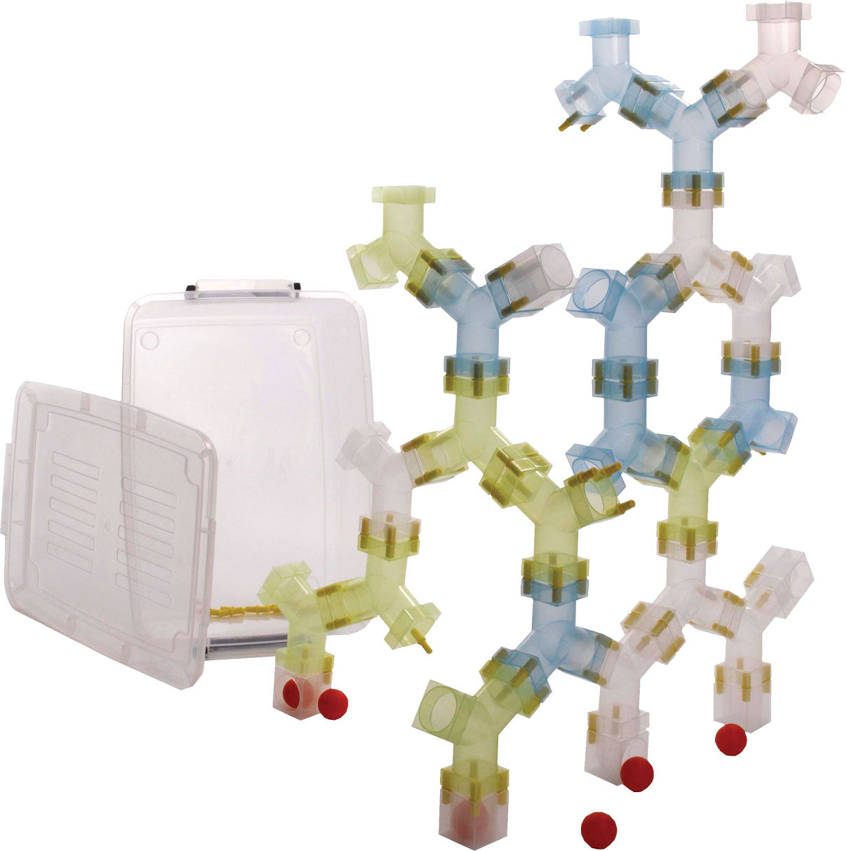 Kugelbahn - Stecksystem Ersatzstecker 12 er Pack