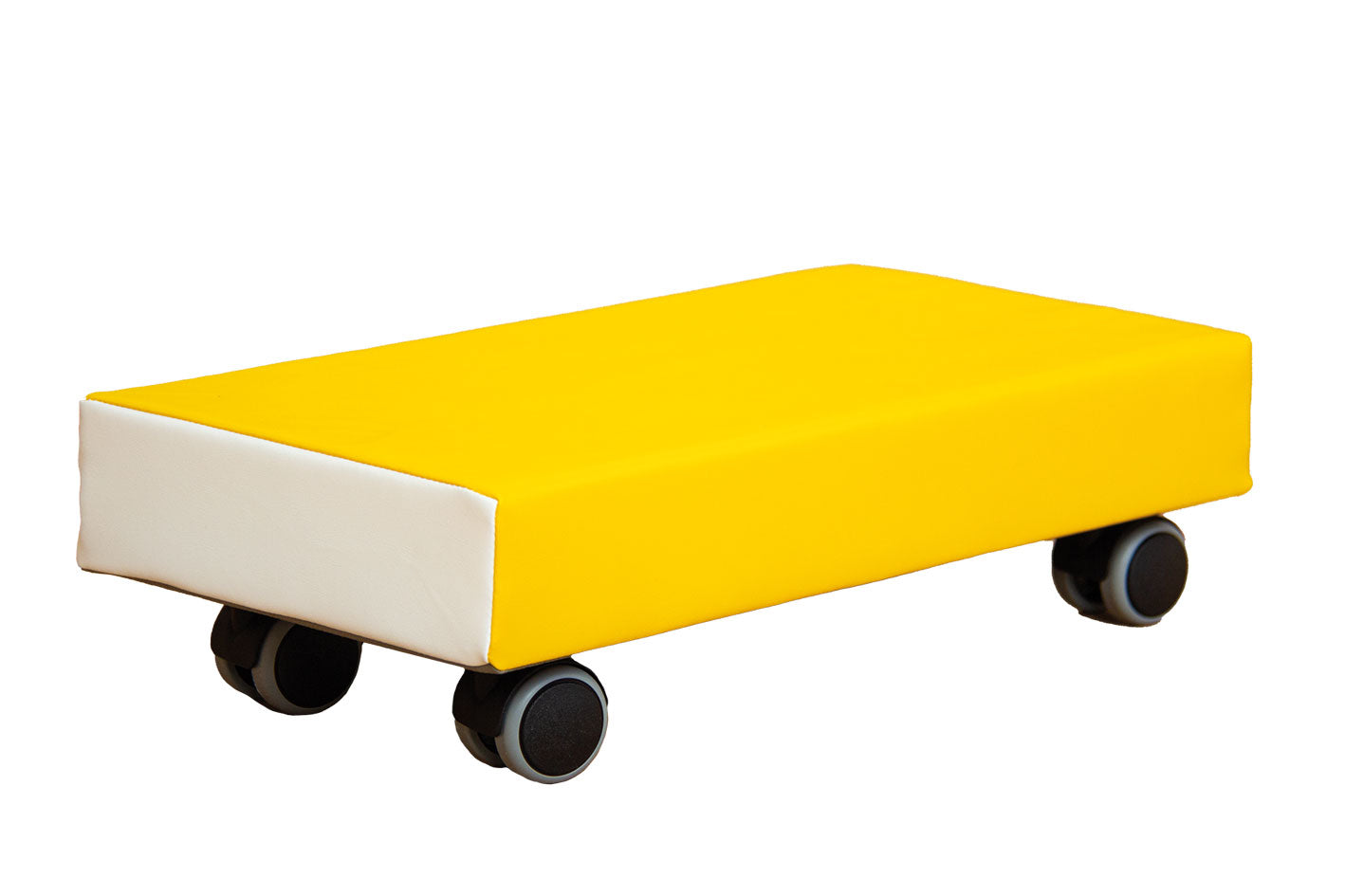 Baby rolling board, yellow blind
