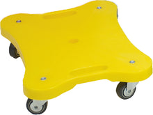 Rollbrett aus Kunststoff mit Griffmulden