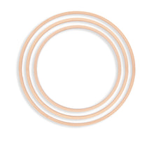 Gymnastikreifen Holz 80 cm einzeln