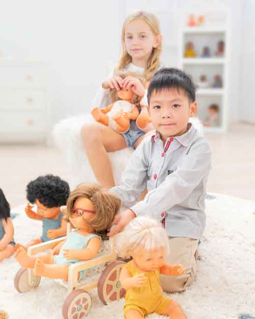 Fauteuil roulant pour poupées