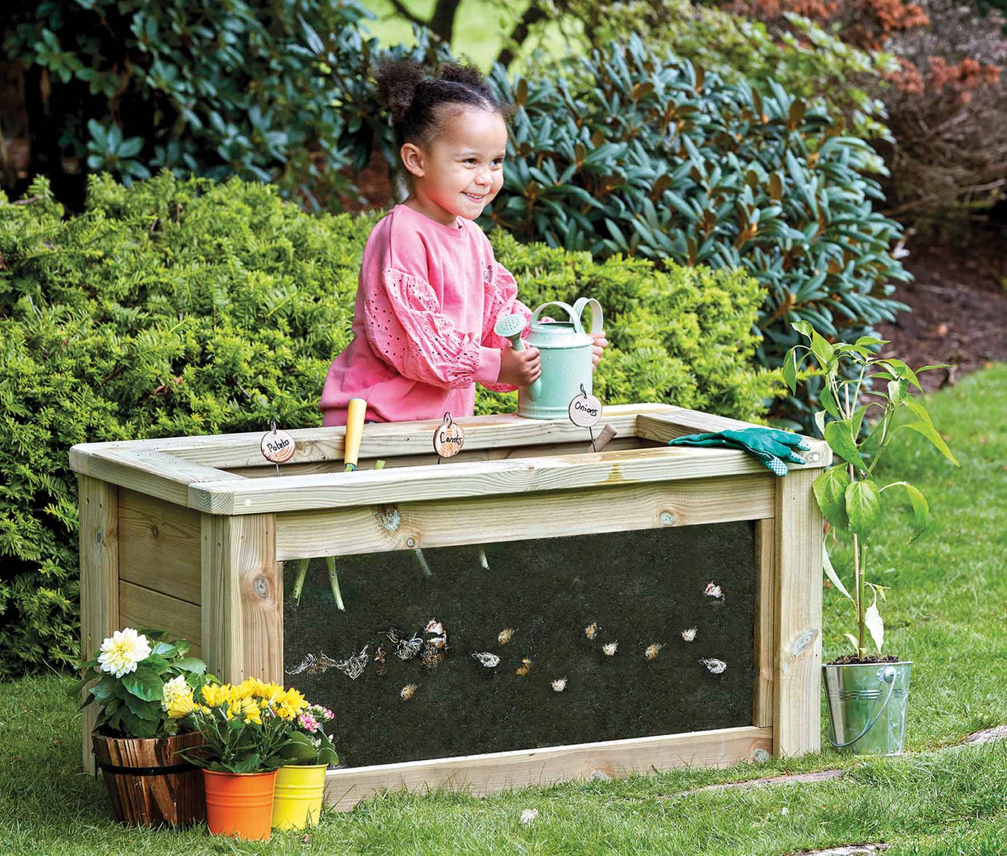 Pflanzkasten, Frühbeet für Kinder