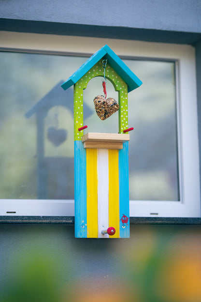 Vogel-Beobachtungs-Station aus Holz