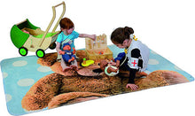 Teppich Bär hellblau