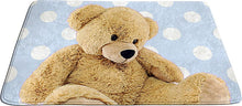 Teppich Bär hellblau