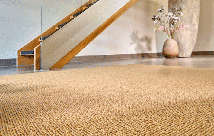 Vorwerk ROUND Rustica carpet, bound edges, 200 to 350 cm diameter