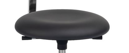 Erzieherstuhl Sitz schwarz