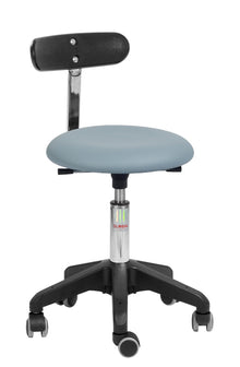 Erzieherstuhl mit gepolsteter Rückenlehne