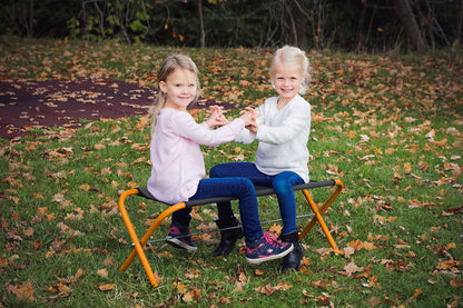 Bänke klappbar Metallgestell 4er-Set