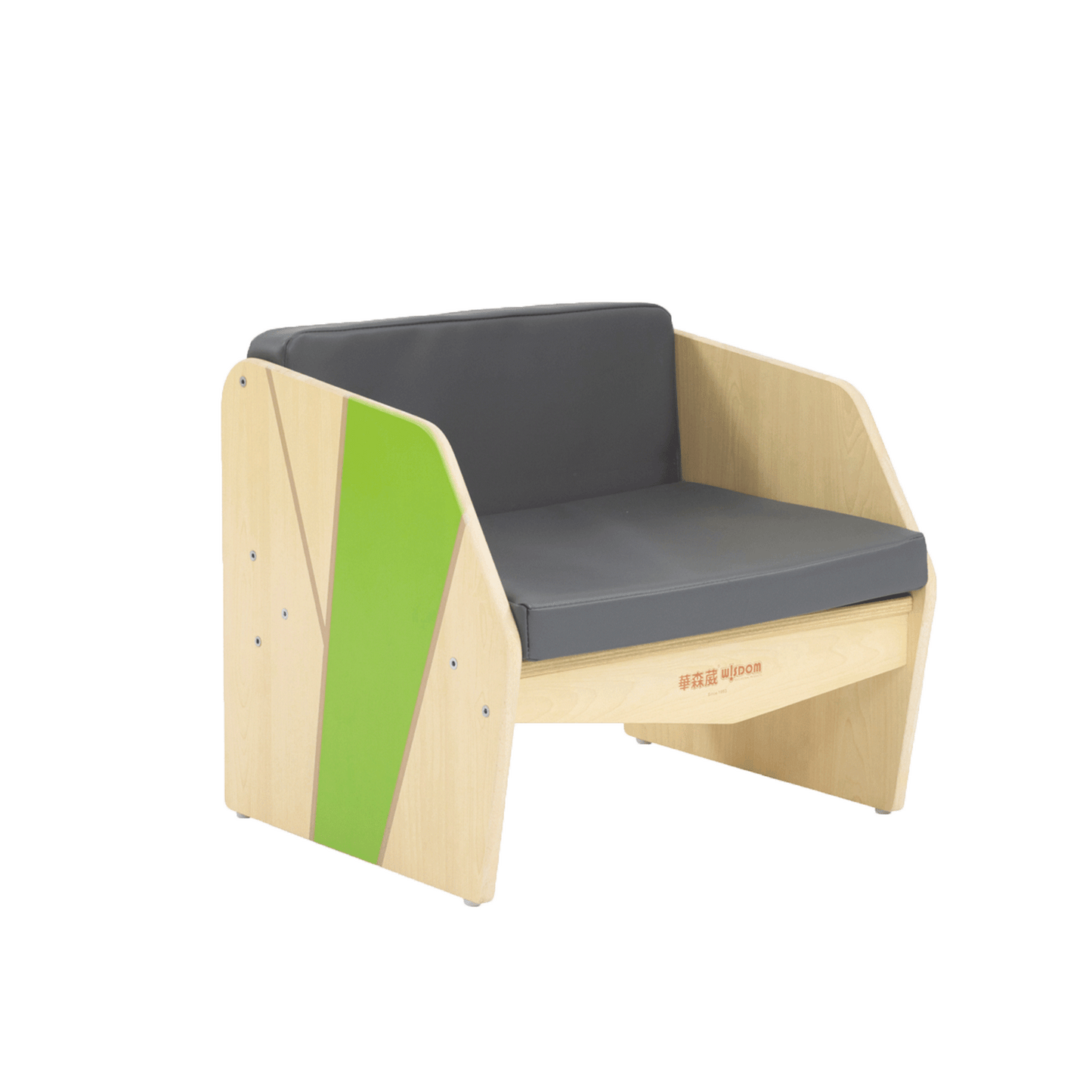 Kleiner Stuhl mit Sitzauflagen