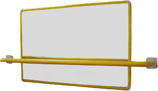 Haltestange für Wand gelb