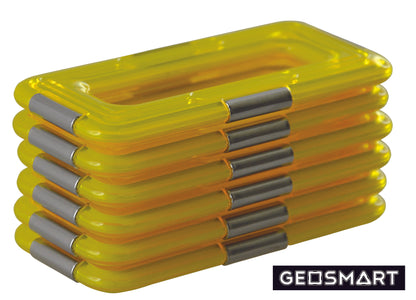 Géomètres magnétiques Mini Rectangle 6 pièces
