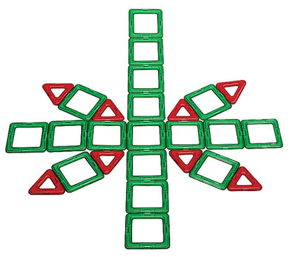 Triangles magnétiques Geos, 6 pièces