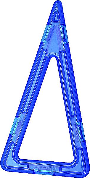 Aimants géométriques triangulaires pointus, 6 pièces