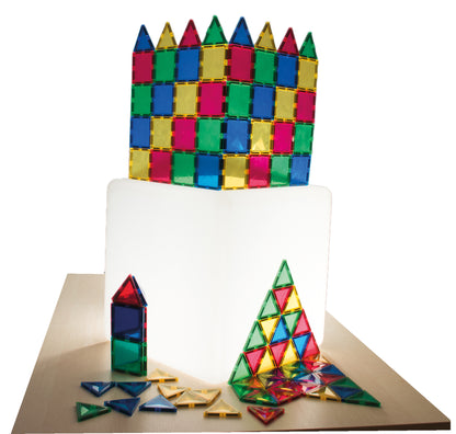 Blocs de construction magnétiques - jeu de blocs de construction à emboîter, 404 pièces.