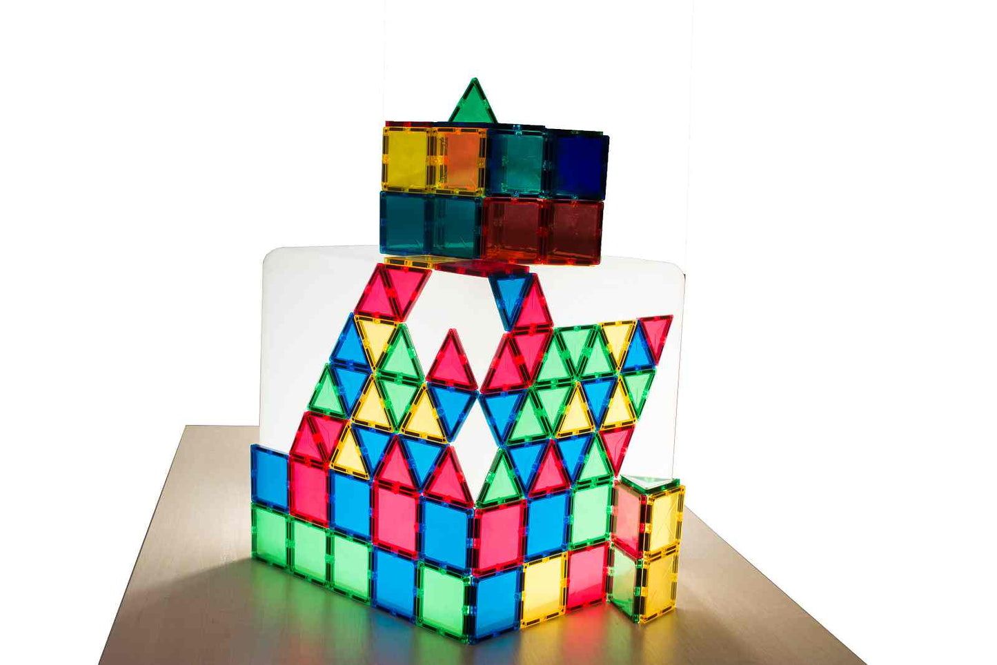 Blocs de construction magnétiques - jeu de blocs de construction à emboîter, 404 pièces.