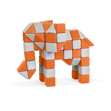 Jolly Heap 100tlg. magnetische Bausteine Creativ Set 4 Bauformen in 36 verschiedenen Farbkombinationen