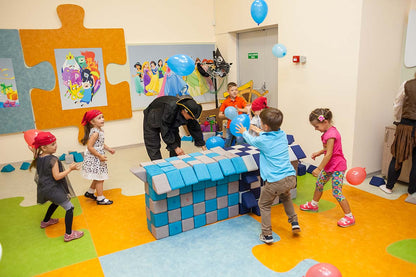 Jolly Heap, 24 mini blocs de construction magnétiques, 2 formes et 36 combinaisons de couleurs différentes