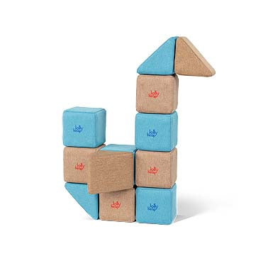 Jolly Heap 12-piece magnetic building blocks Pixi 2 shapes in 36 different color combinations