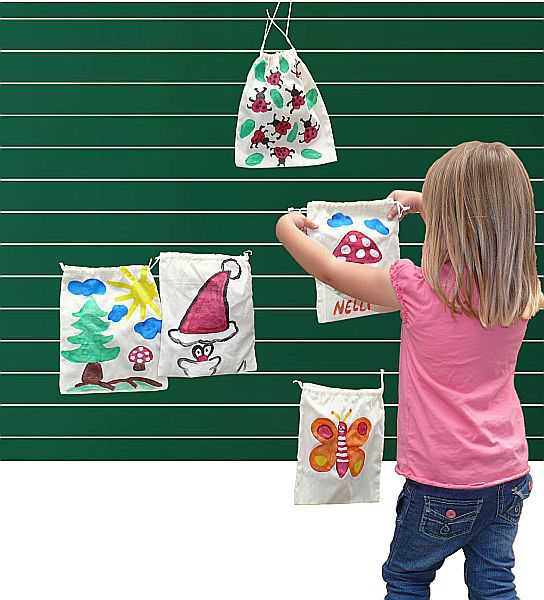 Stoffbeutel zum Bemalen