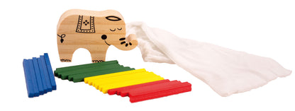 Stapelspiel Elefant aus Holz Kinderspiel