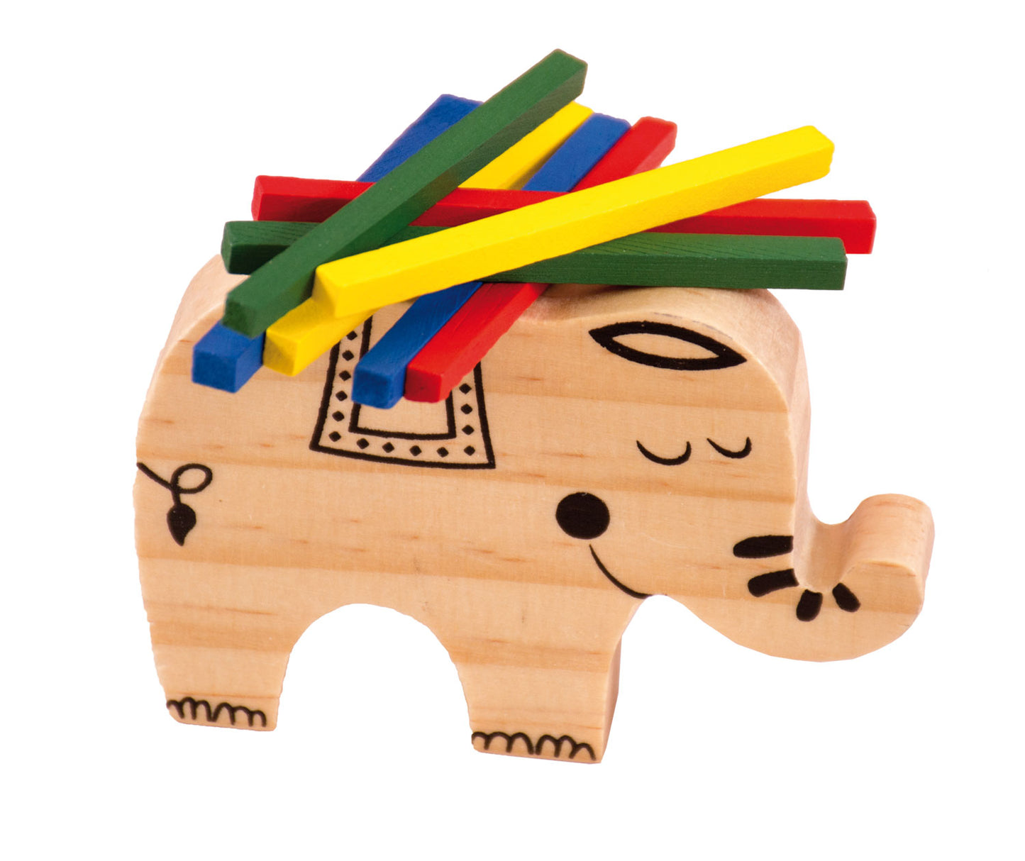 Stapelspiel Elefant aus Holz Kinderspiel