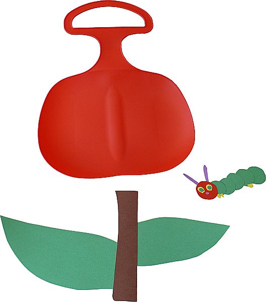 Popo Rutscher Schlitten rot