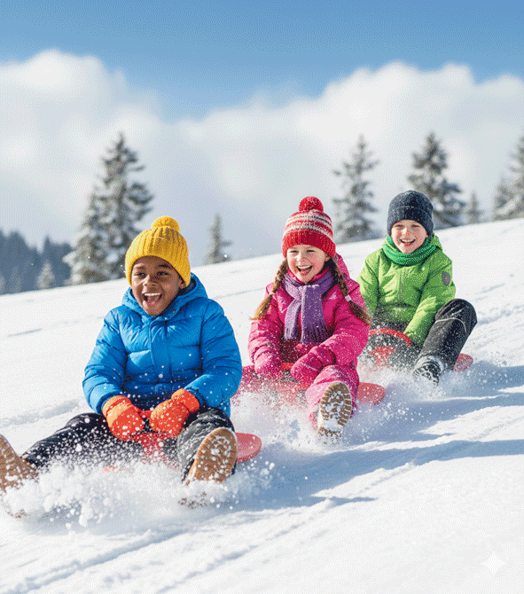 Popo Rutscher Schlitten rot