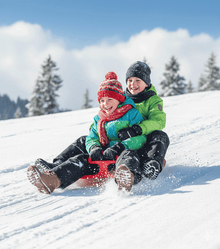 Popo Rutscher Schlitten rot