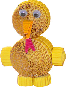 Bastel-Set Wellpappe Tiere inkl. Zubehör