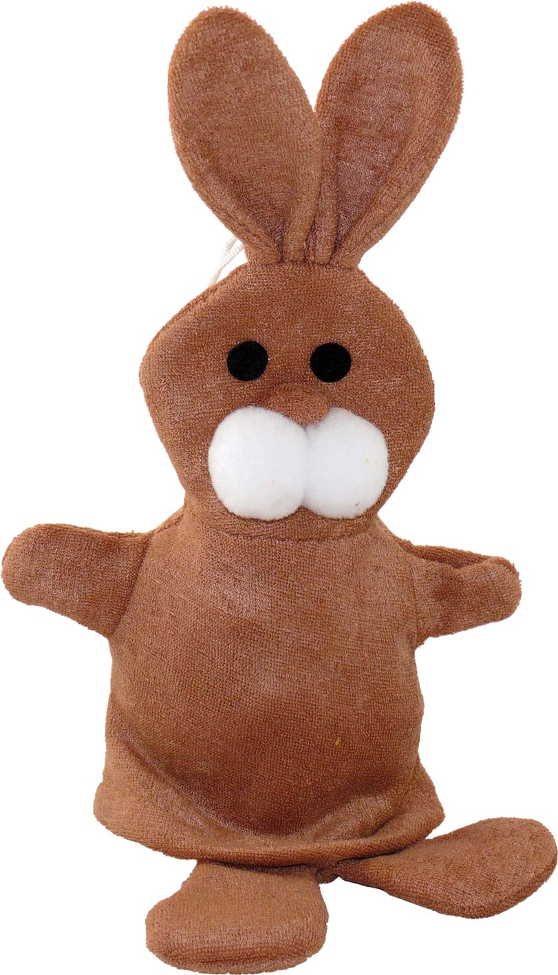 Waschhandschuh Hase