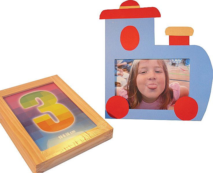 Bilderrahmen Holz 3er