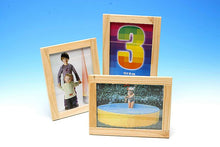Bilderrahmen Holz 3er