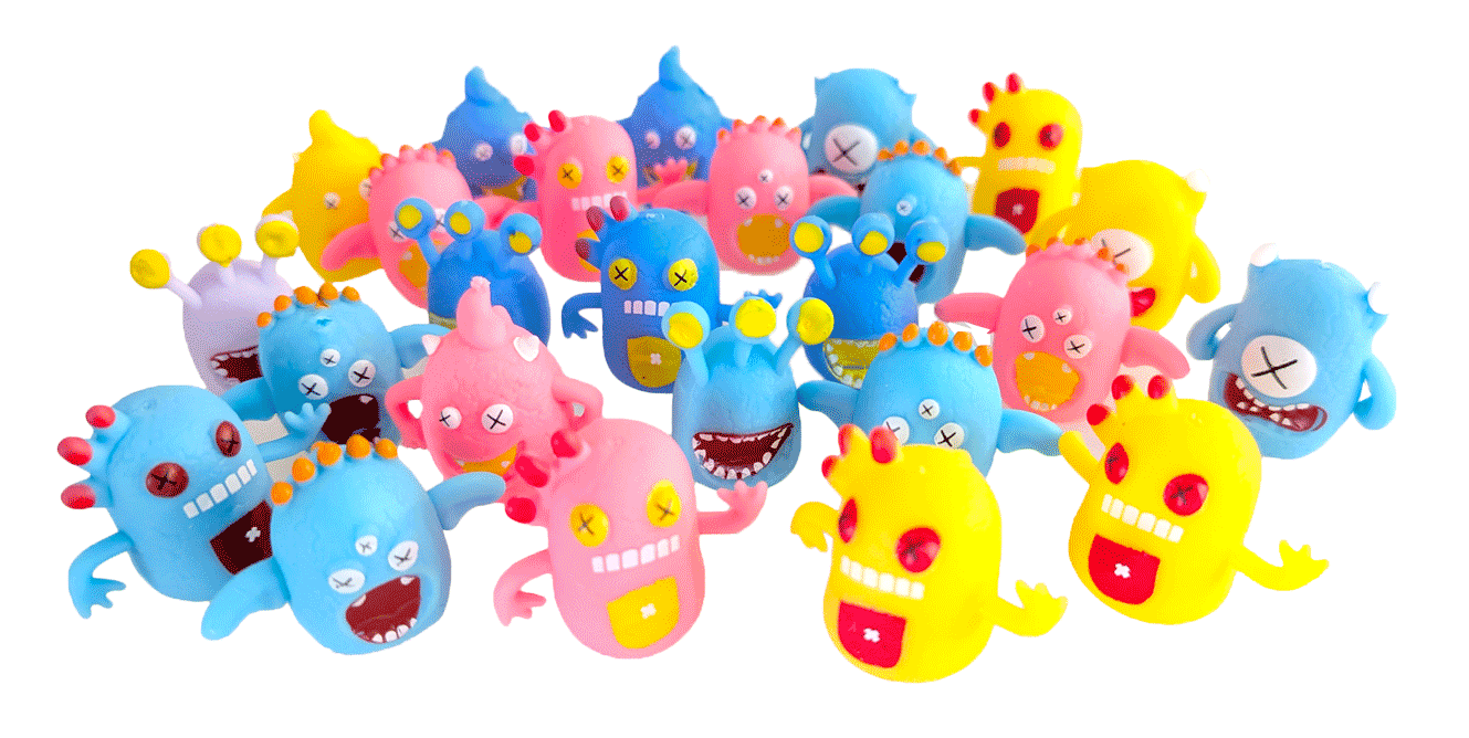 Fingerpuppen Kleine Monster 25tlg.
