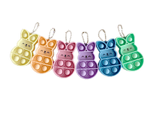 Anti-Stress-Hasenanhänger 6er Set