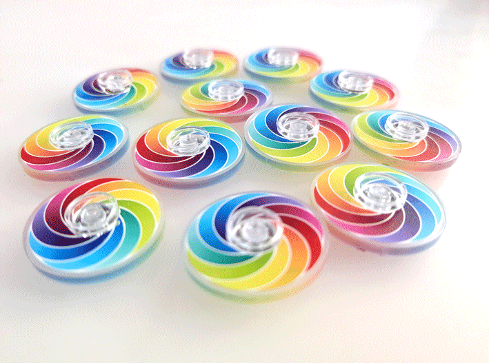 Fidget-Spinner 12er Set