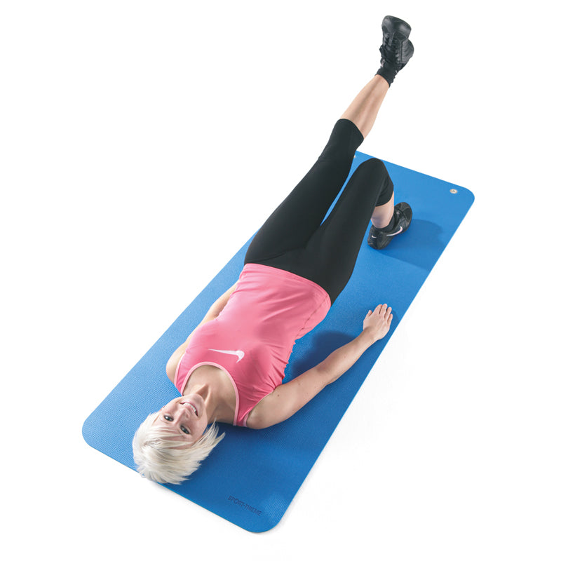 Gymnastikmatte für Kinder blau