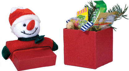 Geschenkbox Weihnachten Motiv Schneemann