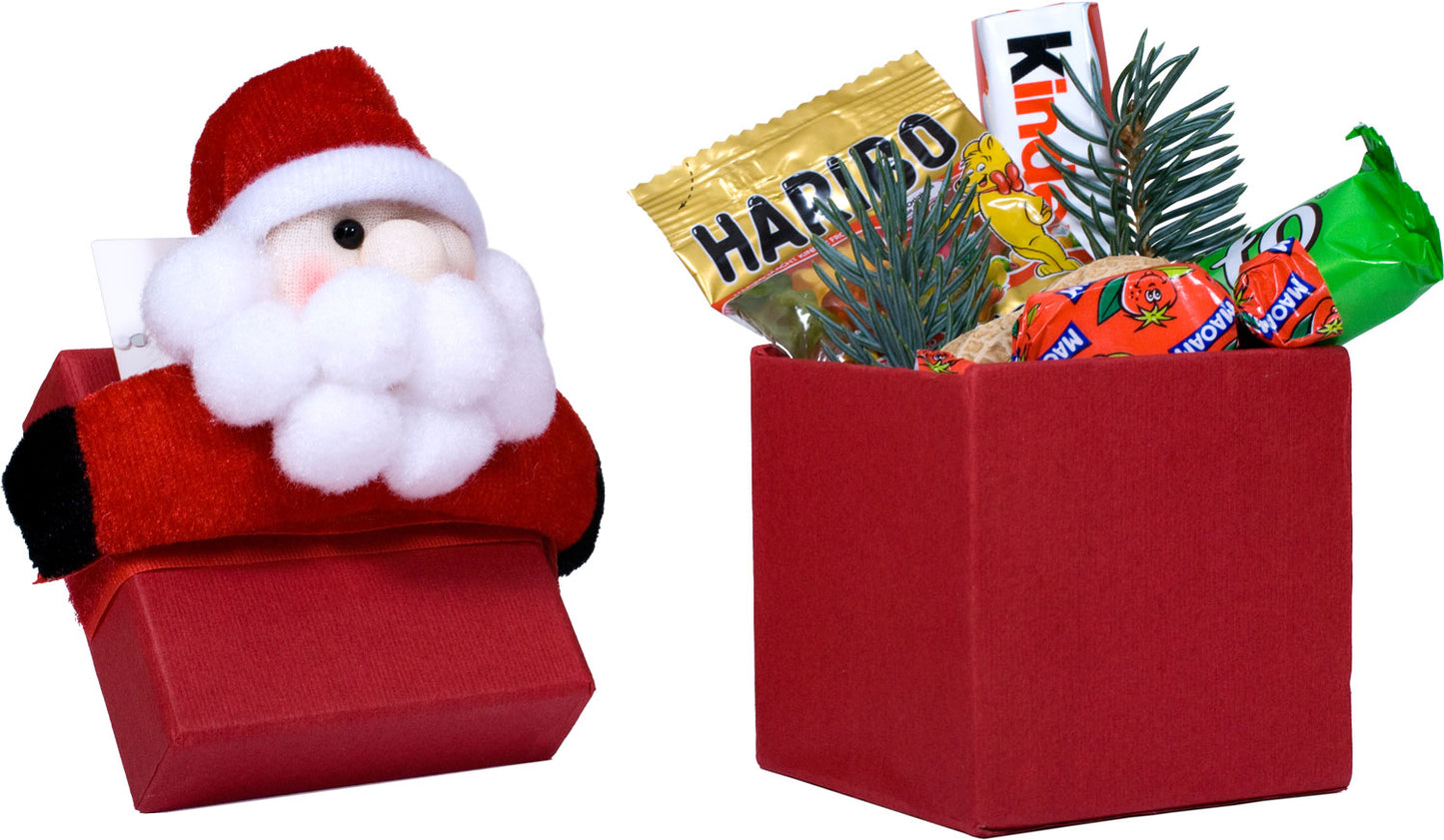 Geschenkbox Weihnachten Motiv Nikolaus