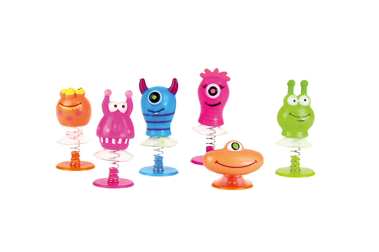 Springmonster, Hüpfmonster, 6er-Set