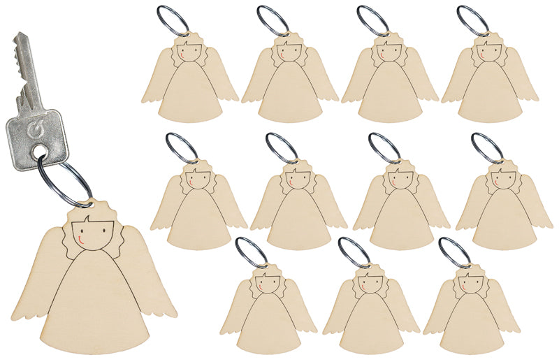 Schlüsselanhänger Schutzengel 12er Set