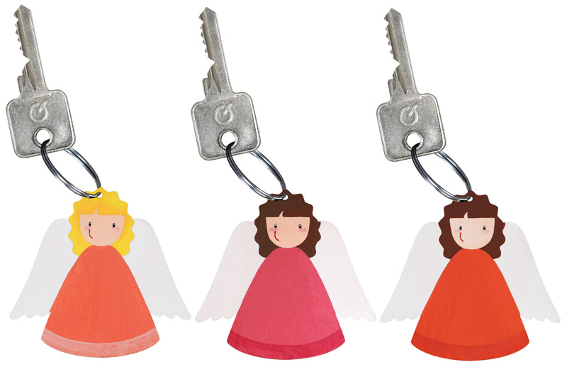 Schlüsselanhänger Schutzengel 12er Set